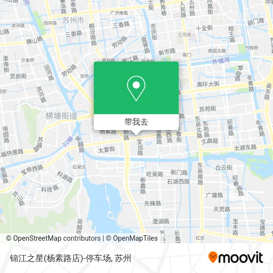 锦江之星(杨素路店)-停车场地图
