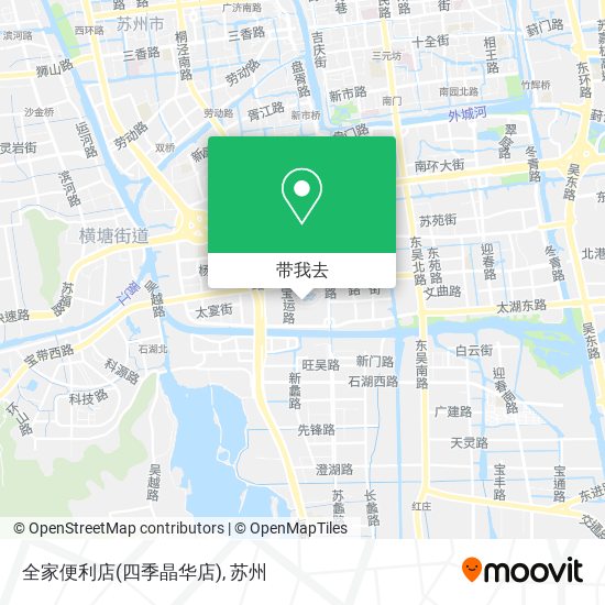 全家便利店(四季晶华店)地图