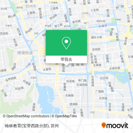 翰林教育(宝带西路分部)地图