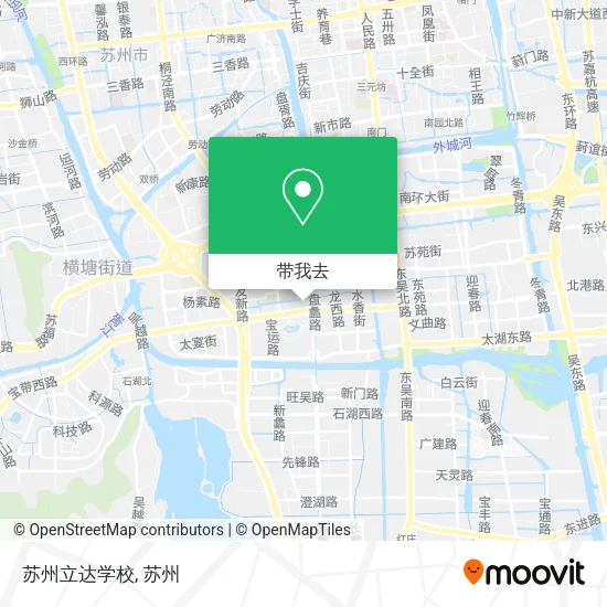 苏州立达学校地图