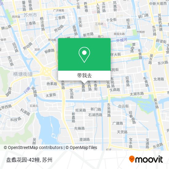 盘蠡花园-42幢地图