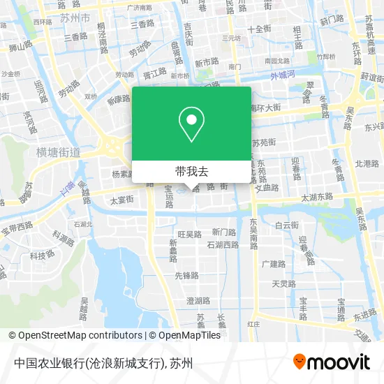 中国农业银行(沧浪新城支行)地图