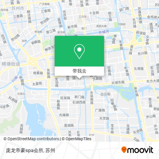 庞龙帝豪spa会所地图