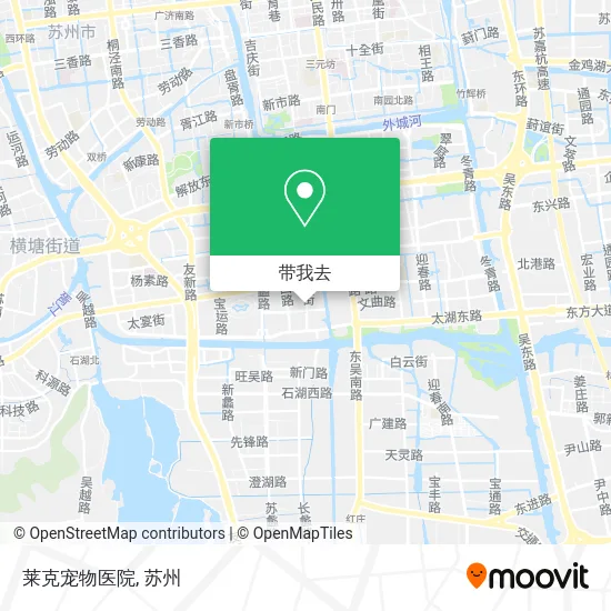 莱克宠物医院地图