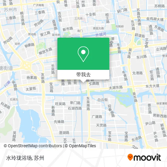 水玲珑浴场地图