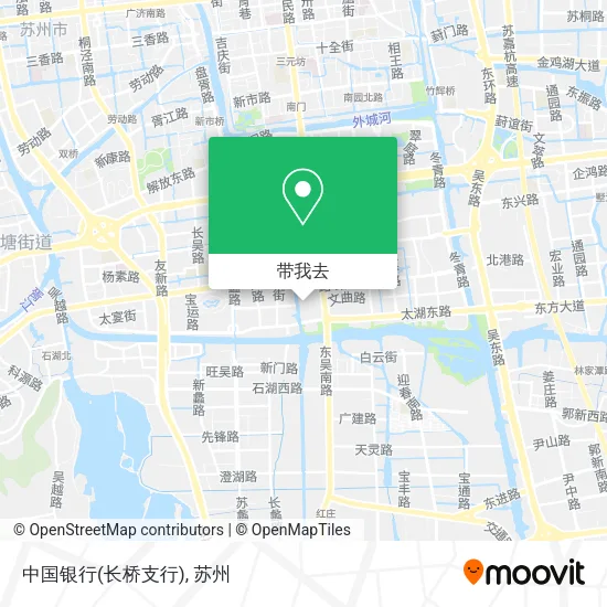 中国银行(长桥支行)地图