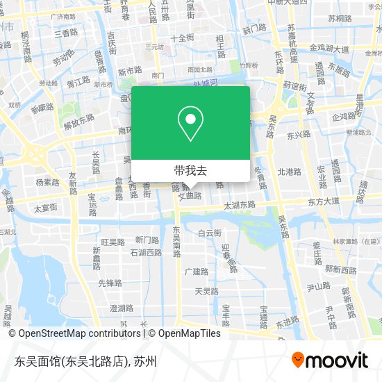东吴面馆(东吴北路店)地图