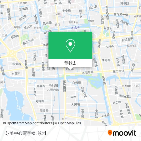 苏美中心写字楼地图
