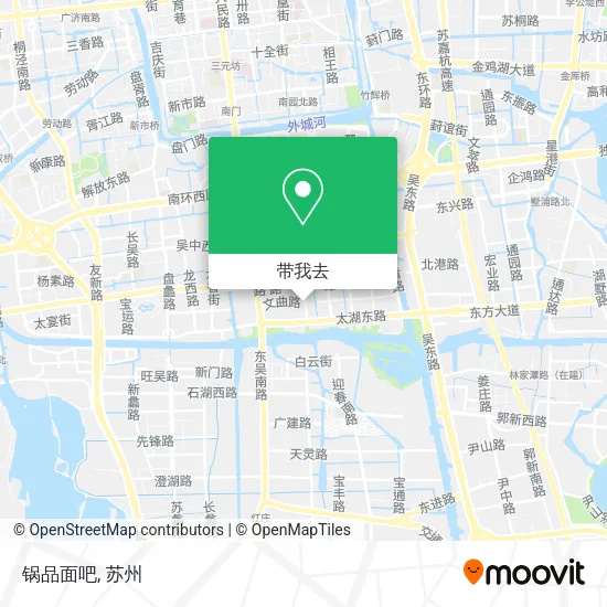 锅品面吧地图