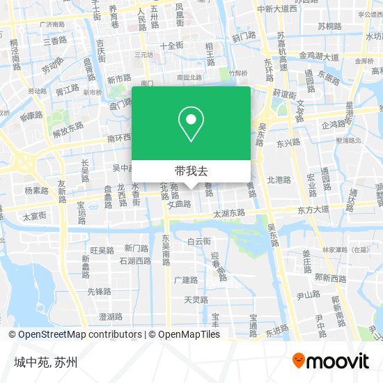 城中苑地图