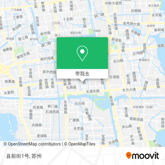 县前街1号地图