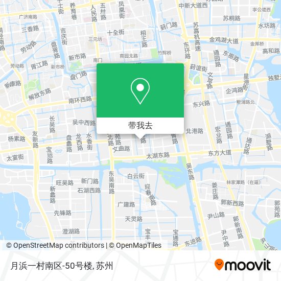 月浜一村南区-50号楼地图