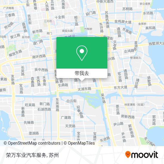 荣万车业汽车服务地图