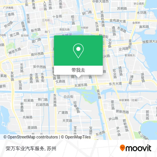 荣万车业汽车服务地图