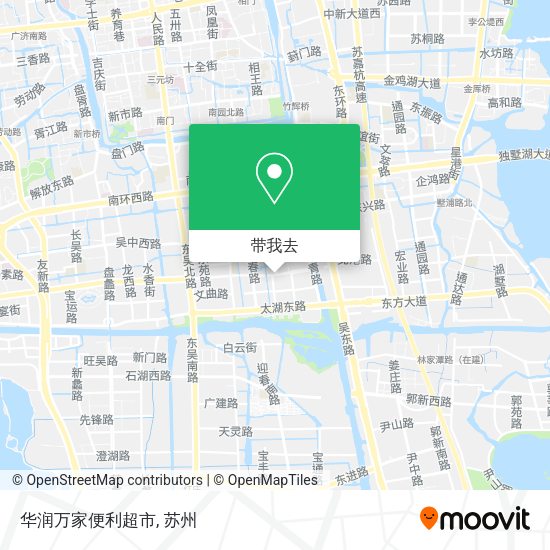 华润万家便利超市地图