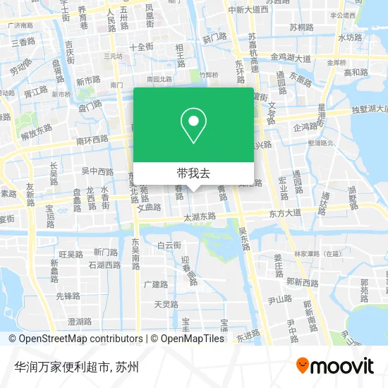 华润万家便利超市地图