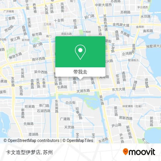 卡文造型伊梦店地图