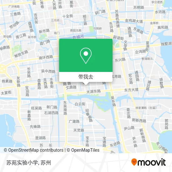 苏苑实验小学地图