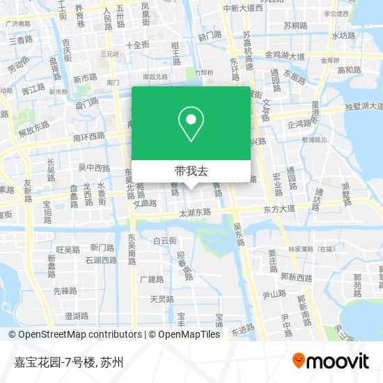 嘉宝花园-7号楼地图