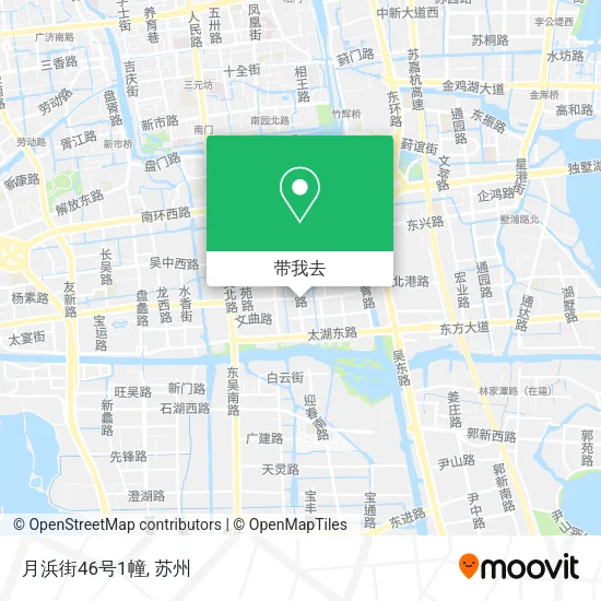 月浜街46号1幢地图