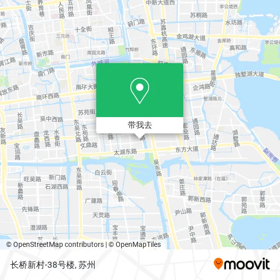 长桥新村-38号楼地图