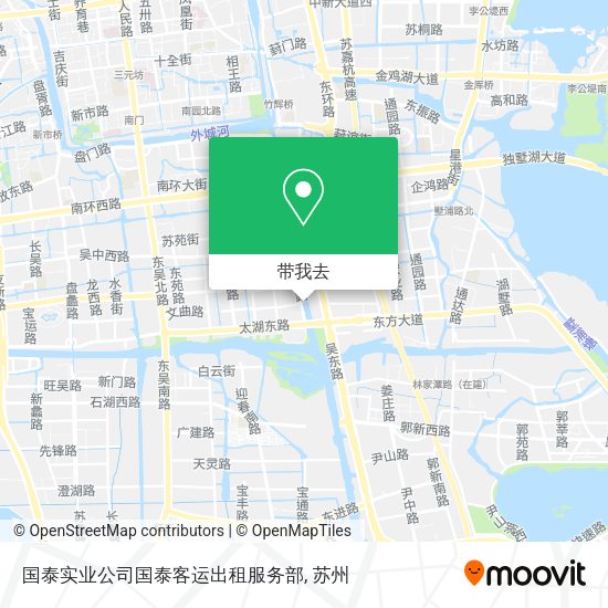 国泰实业公司国泰客运出租服务部地图