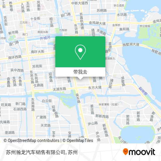苏州瀚龙汽车销售有限公司地图