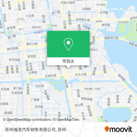 苏州瀚龙汽车销售有限公司地图