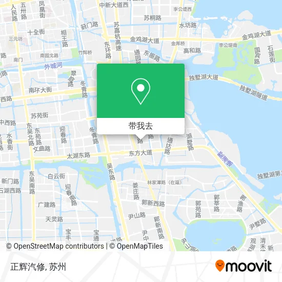 正辉汽修地图