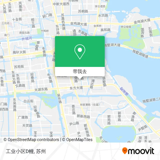 工业小区D幢地图
