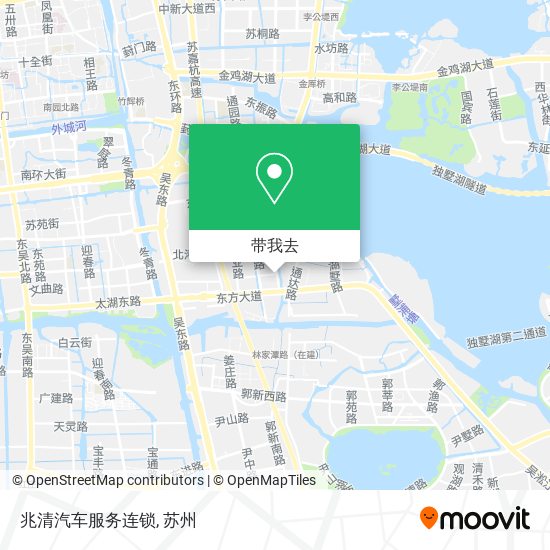兆清汽车服务连锁地图