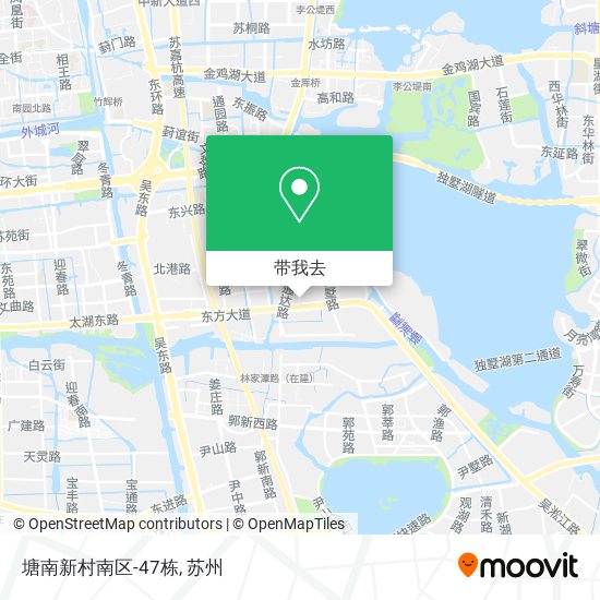 塘南新村南区-47栋地图