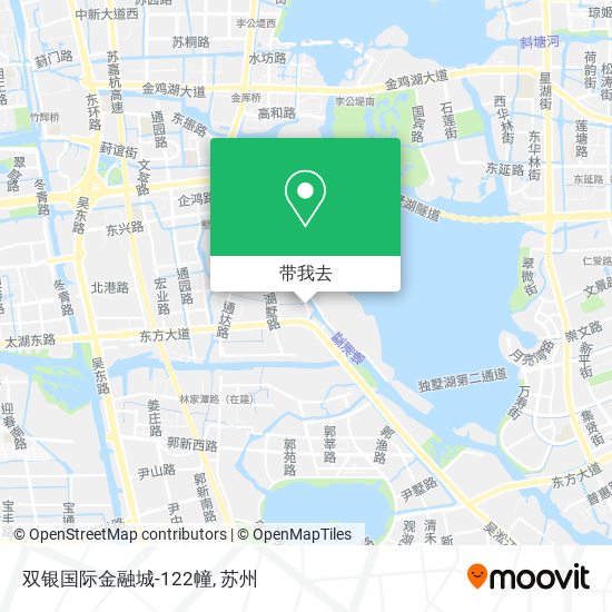 双银国际金融城-122幢地图