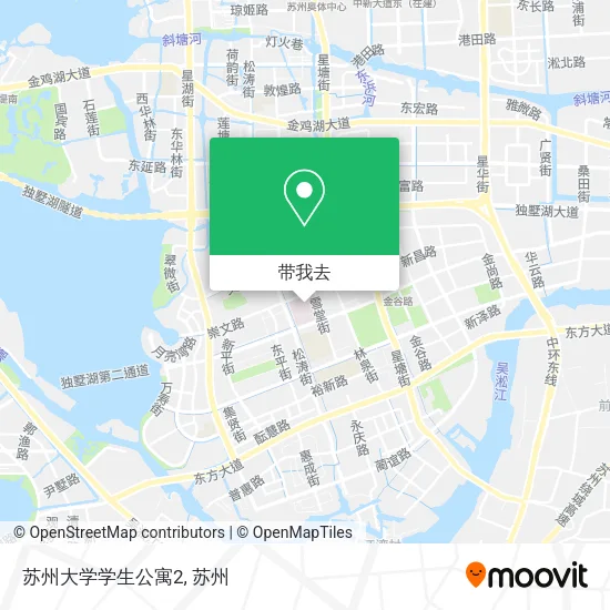 苏州大学学生公寓2地图