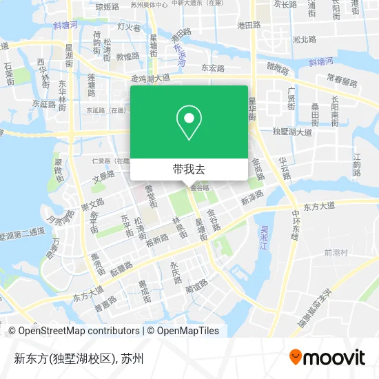 新东方(独墅湖校区)地图