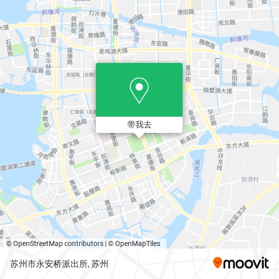 苏州市永安桥派出所地图