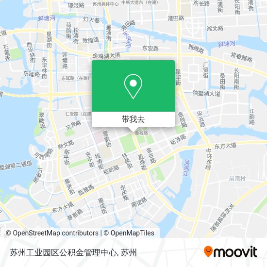苏州工业园区公积金管理中心地图