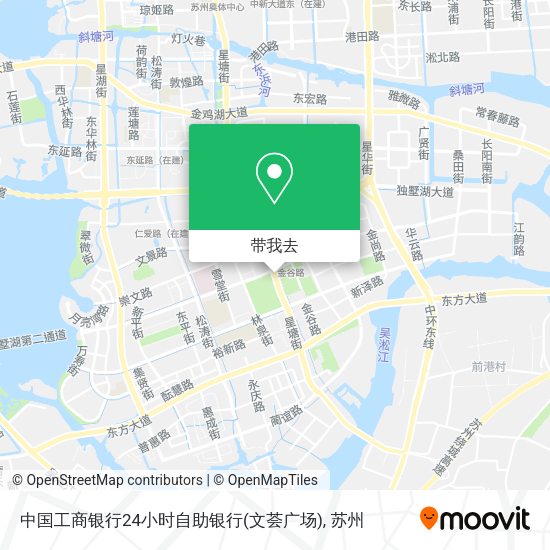 中国工商银行24小时自助银行(文荟广场)地图