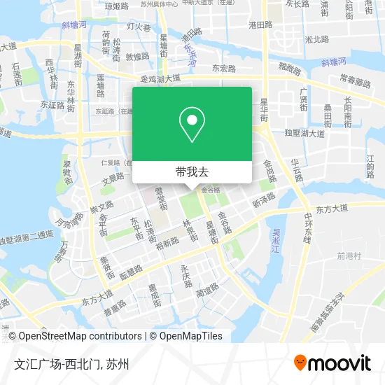文汇广场-西北门地图