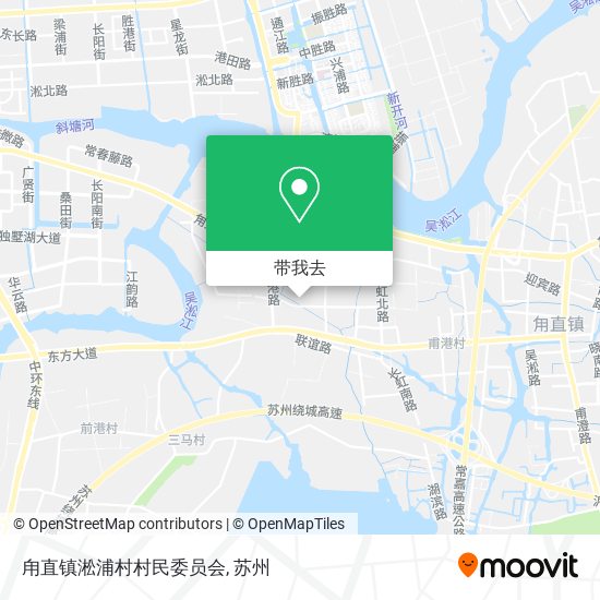 甪直镇淞浦村村民委员会地图