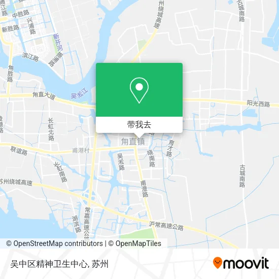 吴中区精神卫生中心地图