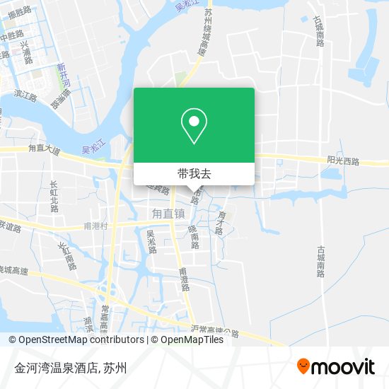 金河湾温泉酒店地图