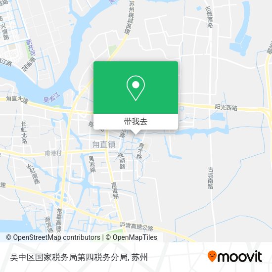吴中区国家税务局第四税务分局地图