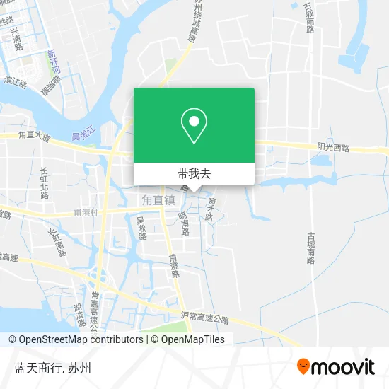 蓝天商行地图