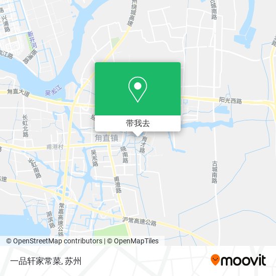 一品轩家常菜地图