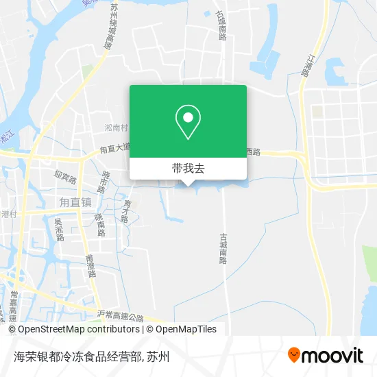 海荣银都冷冻食品经营部地图