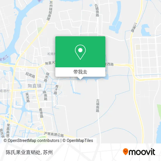 陈氏果业直销处地图