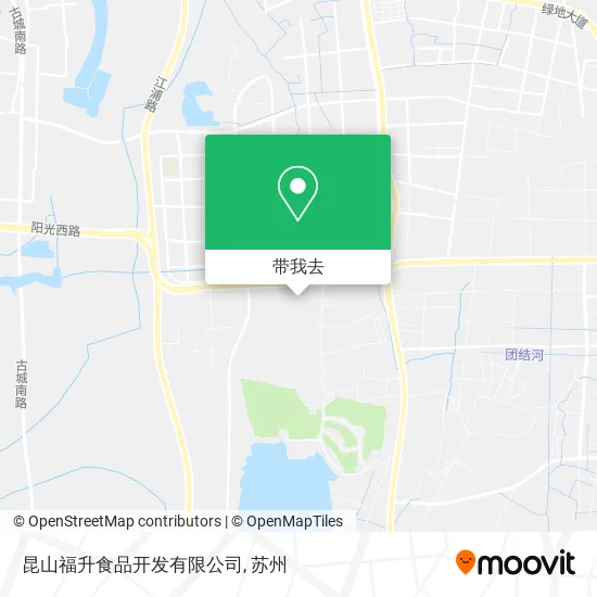 昆山福升食品开发有限公司地图