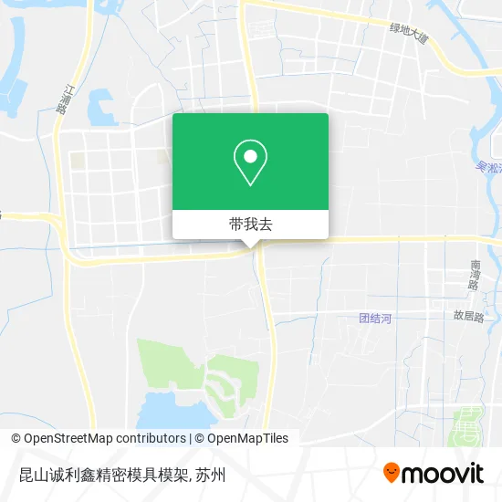 昆山诚利鑫精密模具模架地图