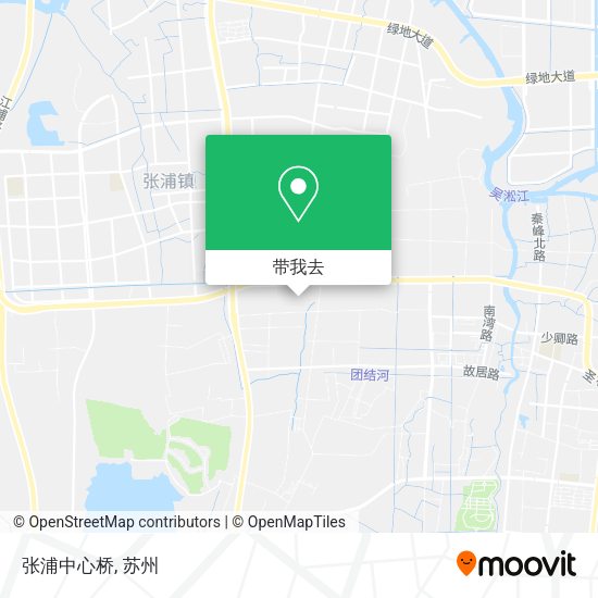 张浦中心桥地图